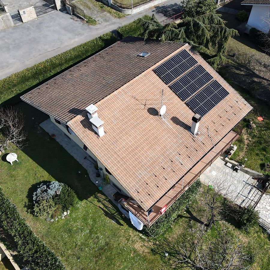 impianto fotovoltaico casa
