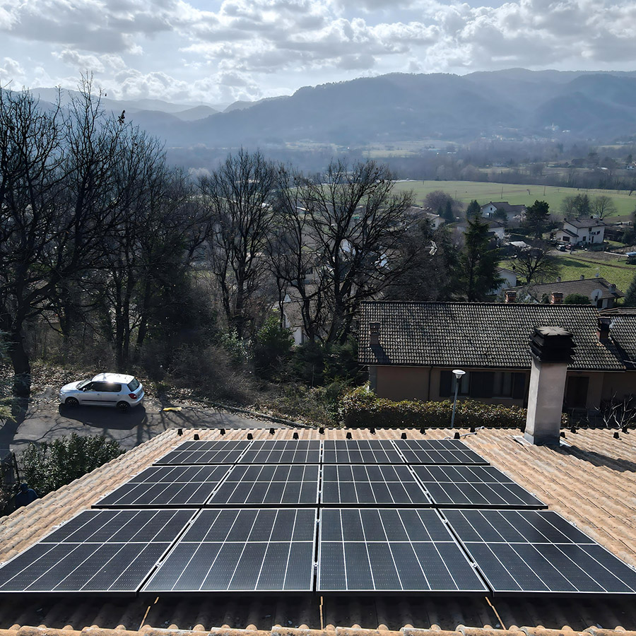 impianto fotovoltaico domestico