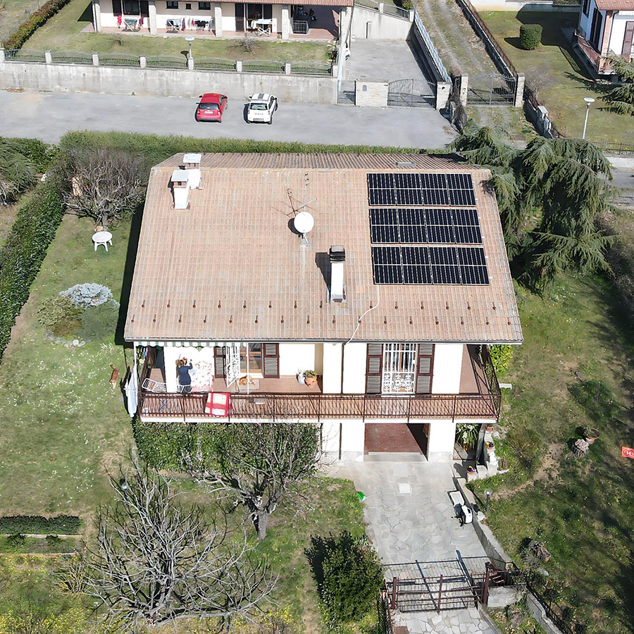 impianto fotovoltaico casa